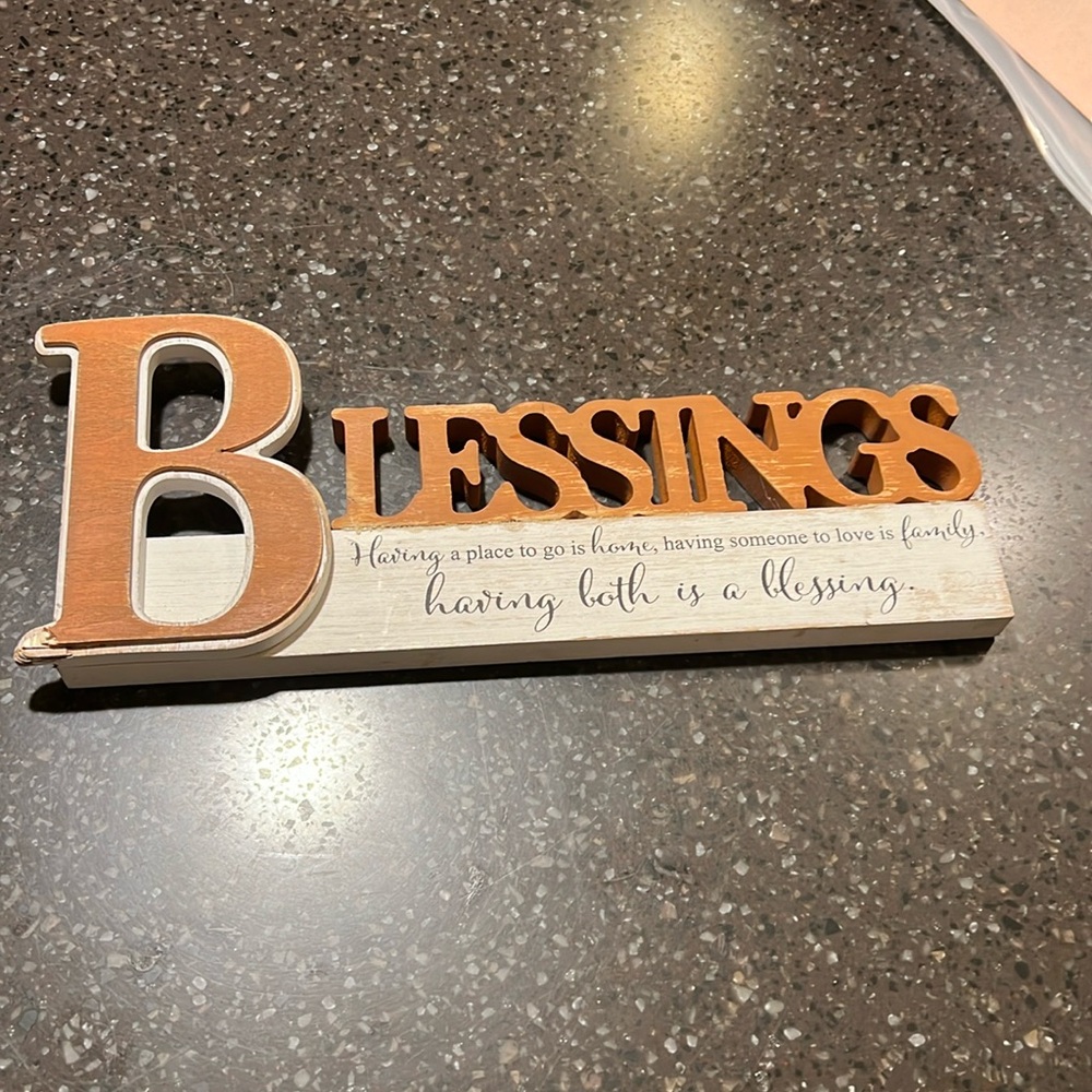 Blessings sign